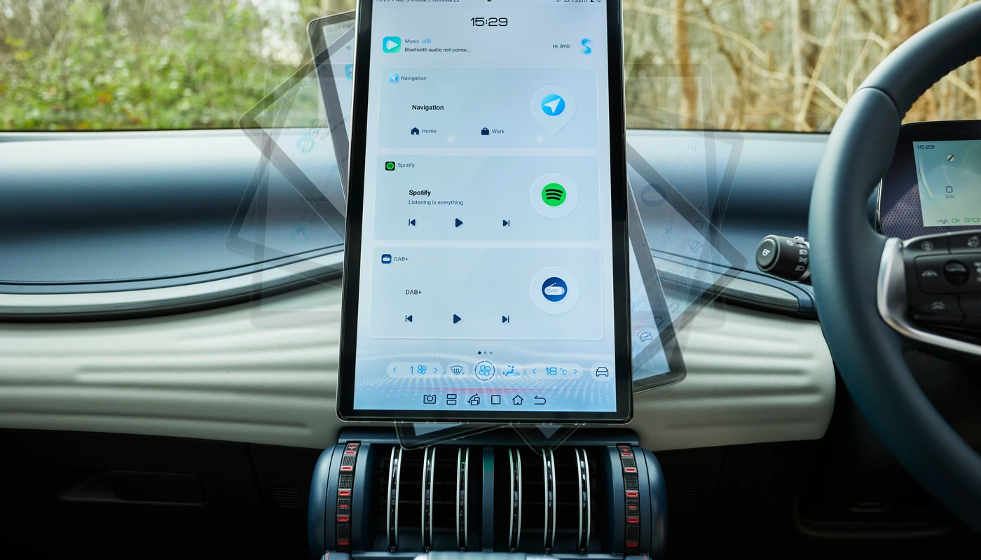 Byd Atto 3 - Interior Pantalla Central