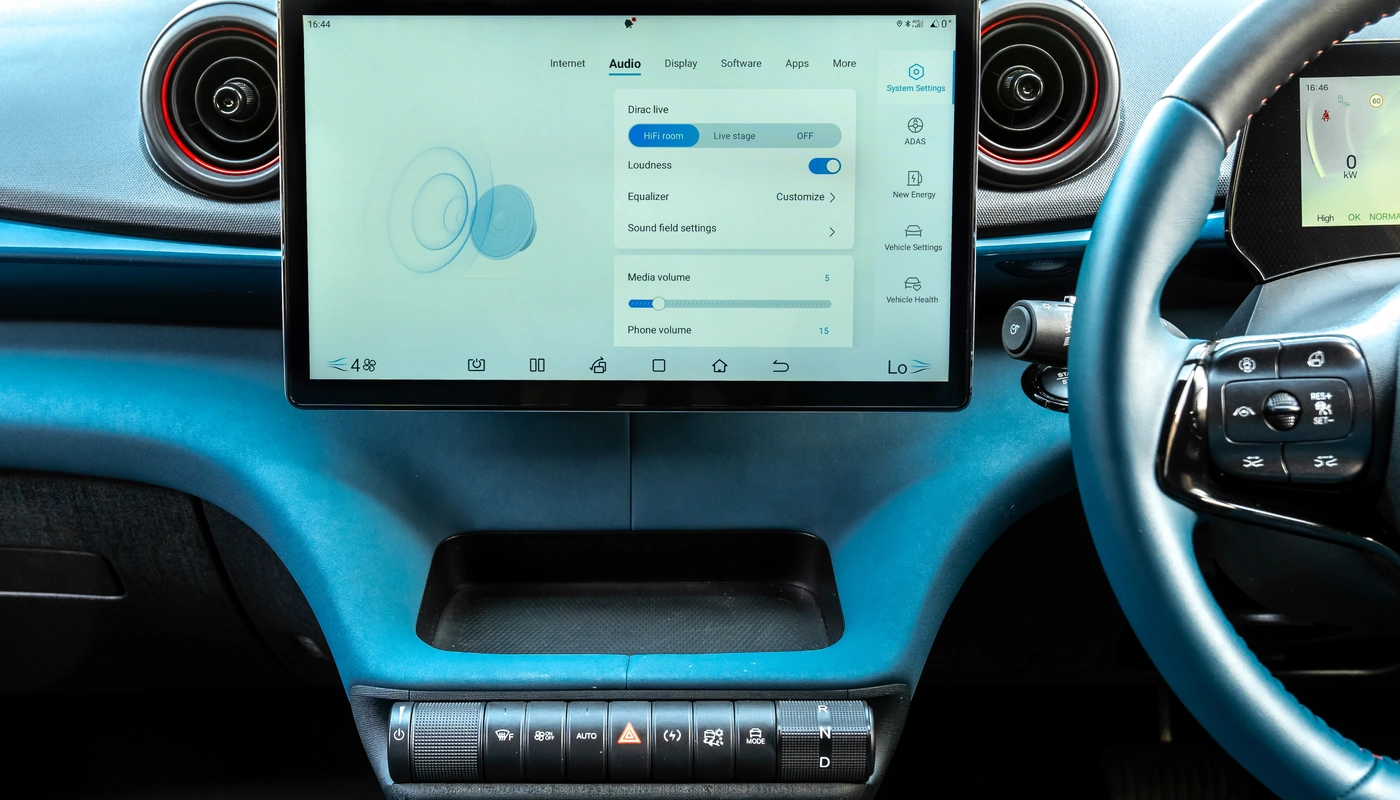 Byd Dolphin - Interior Pantalla Central