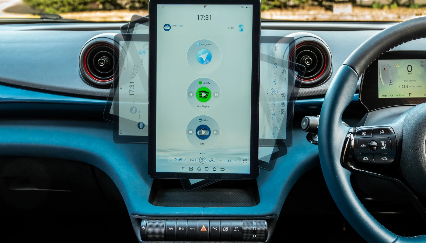 Byd Dolphin - Interior Pantalla Central