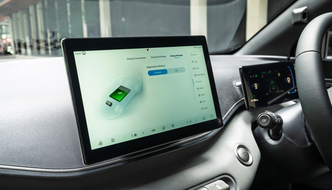 Byd Dolphin Surf - Interior Pantalla Central