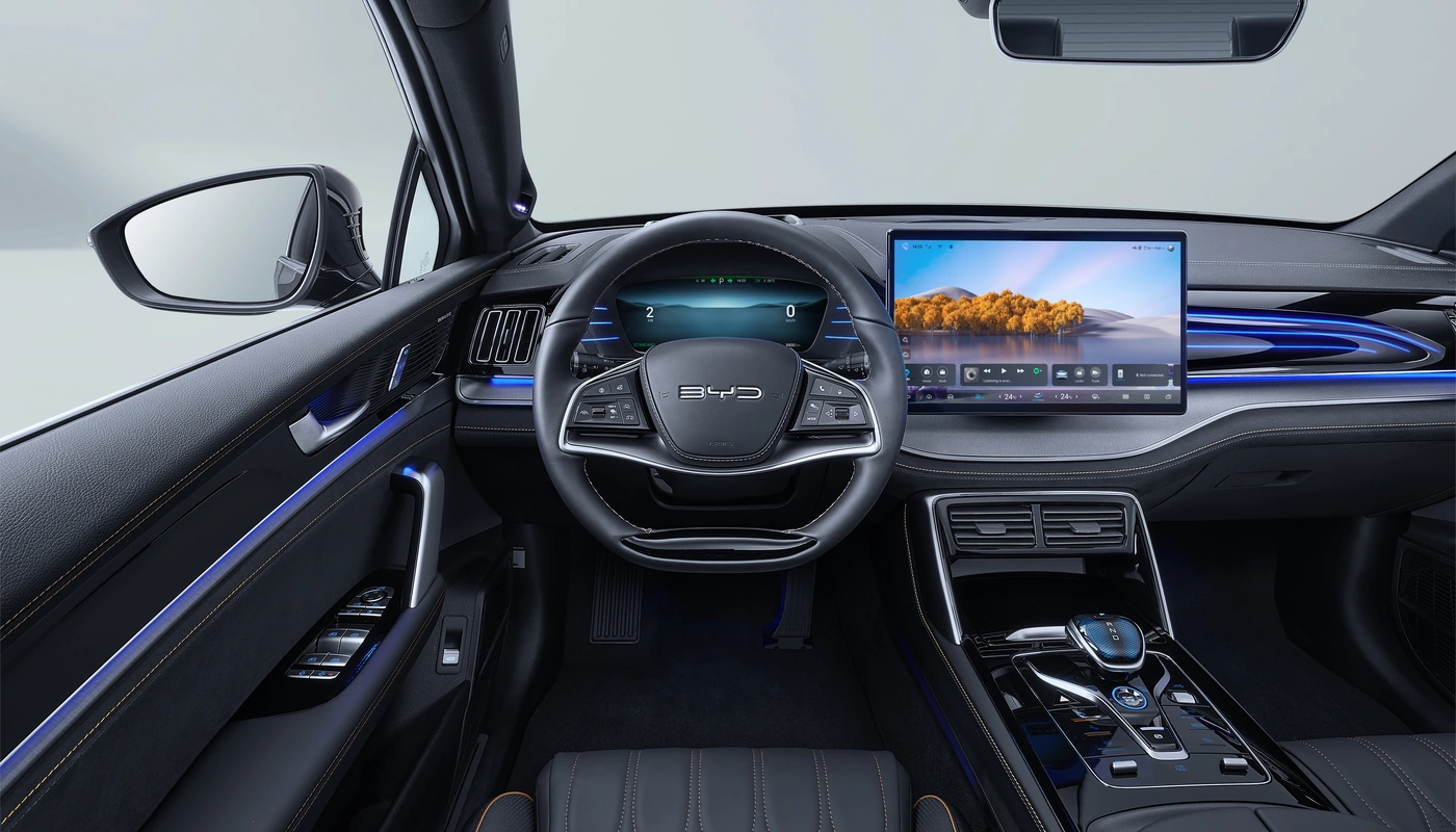 Byd Tang - Interior Salpicadero Interior Pantalla Central Interior Volante