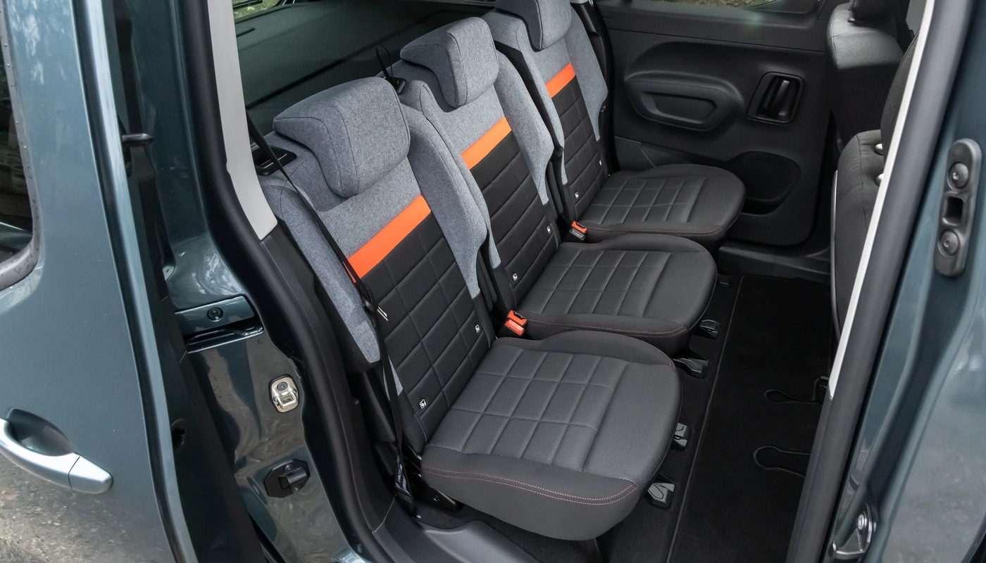 Citroen E Berlingo - Interior Asientos Traseros