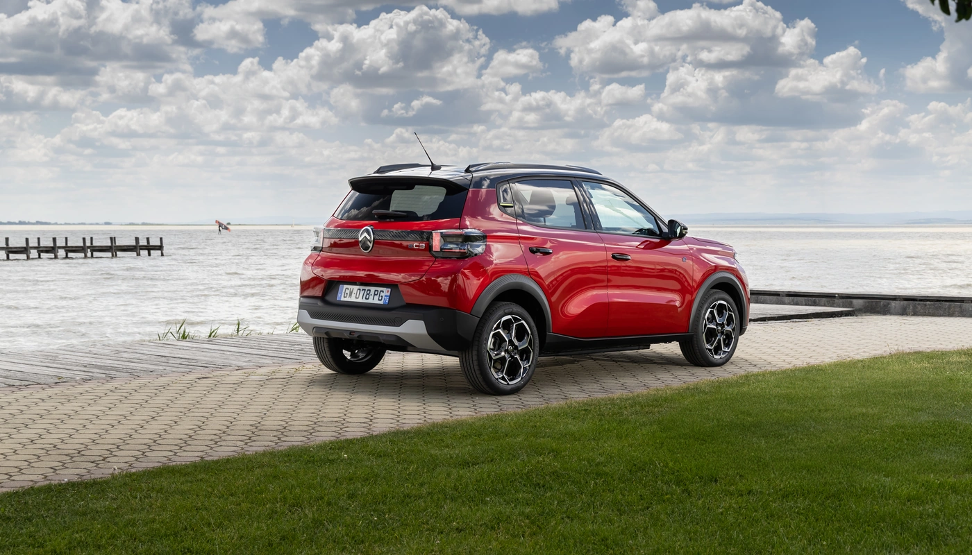 Citroen E C3 - Contexto Entorno Real Contexto Aparcado Exterior Trasera Izquierda