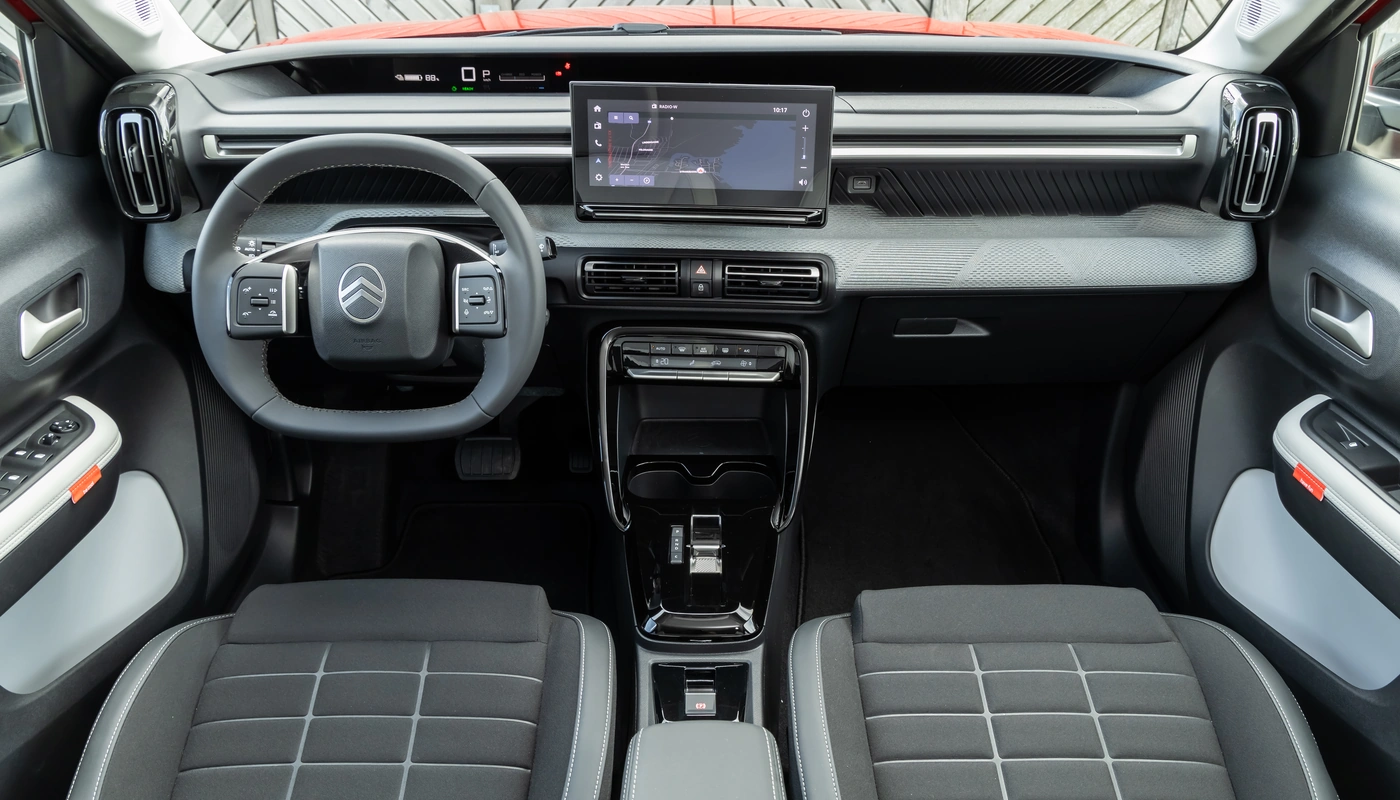 Citroen E C3 - Interior Salpicadero Interior Pantalla Central Interior Volante