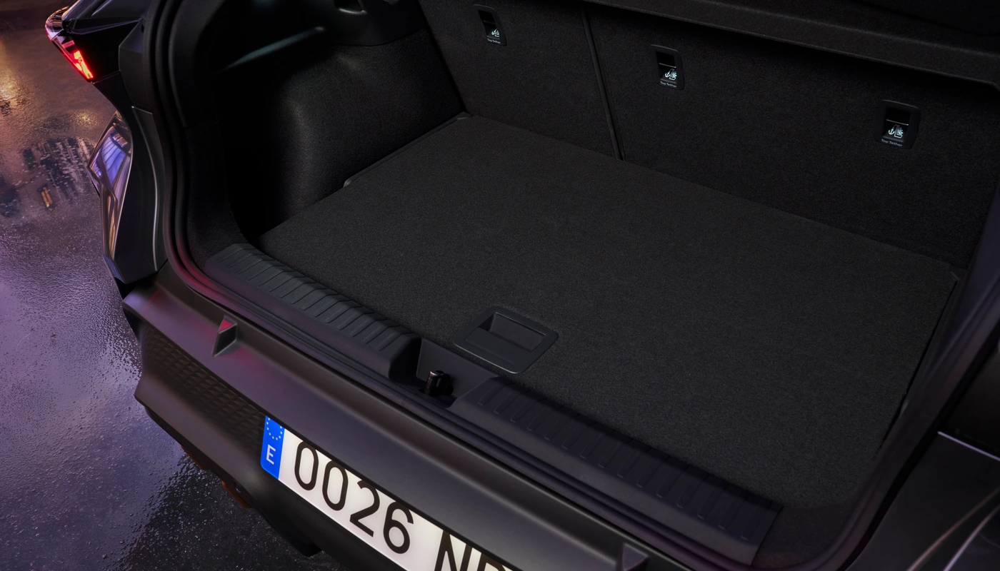 Cupra Raval - Almacenamiento Maletero