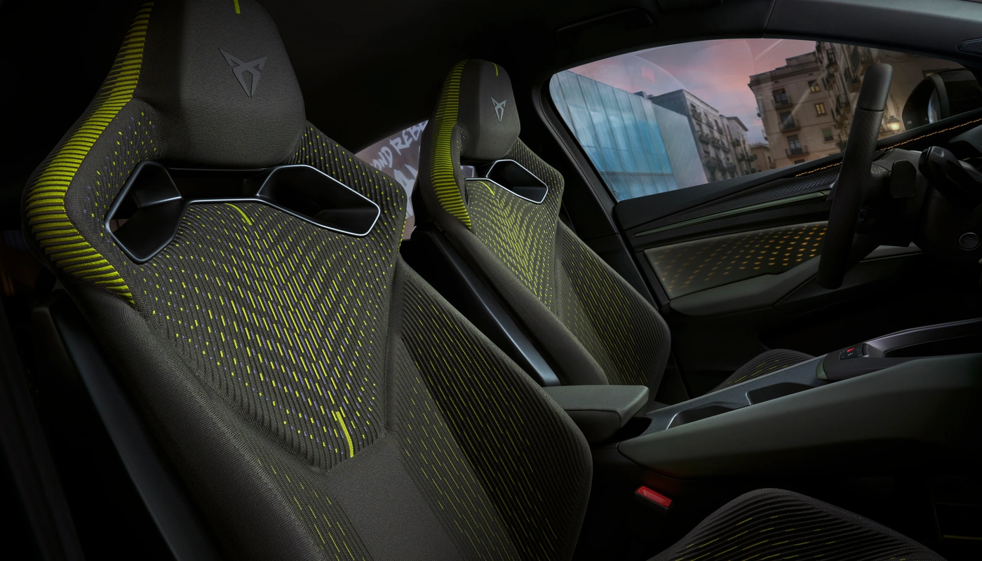 Cupra Raval - Interior Asientos Delanteros