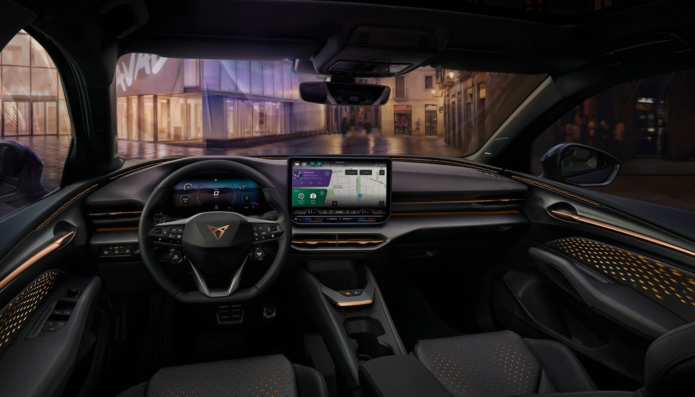 Cupra Raval - Interior Salpicadero Interior Pantalla Central Interior Volante