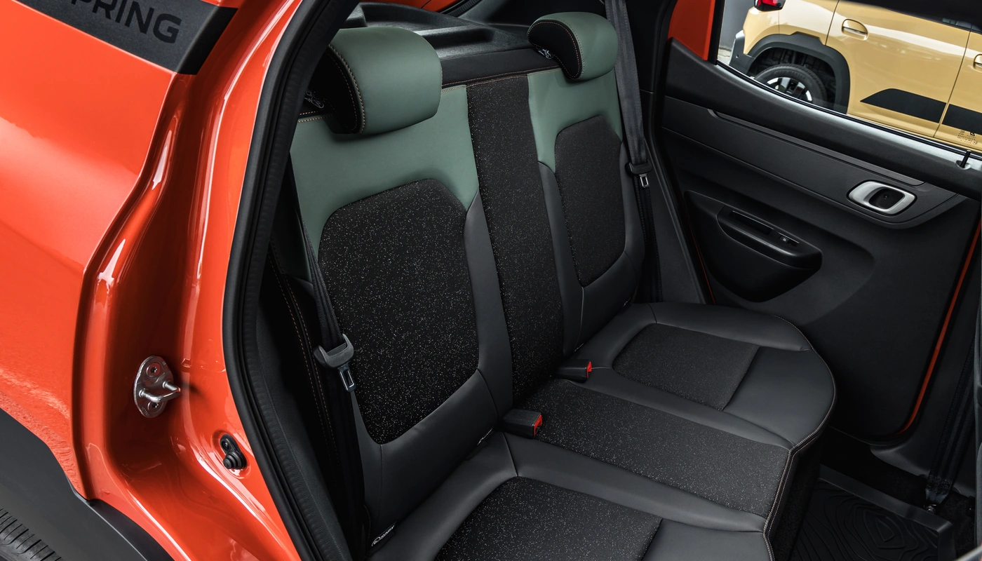 Dacia Spring - Interior Asientos Traseros