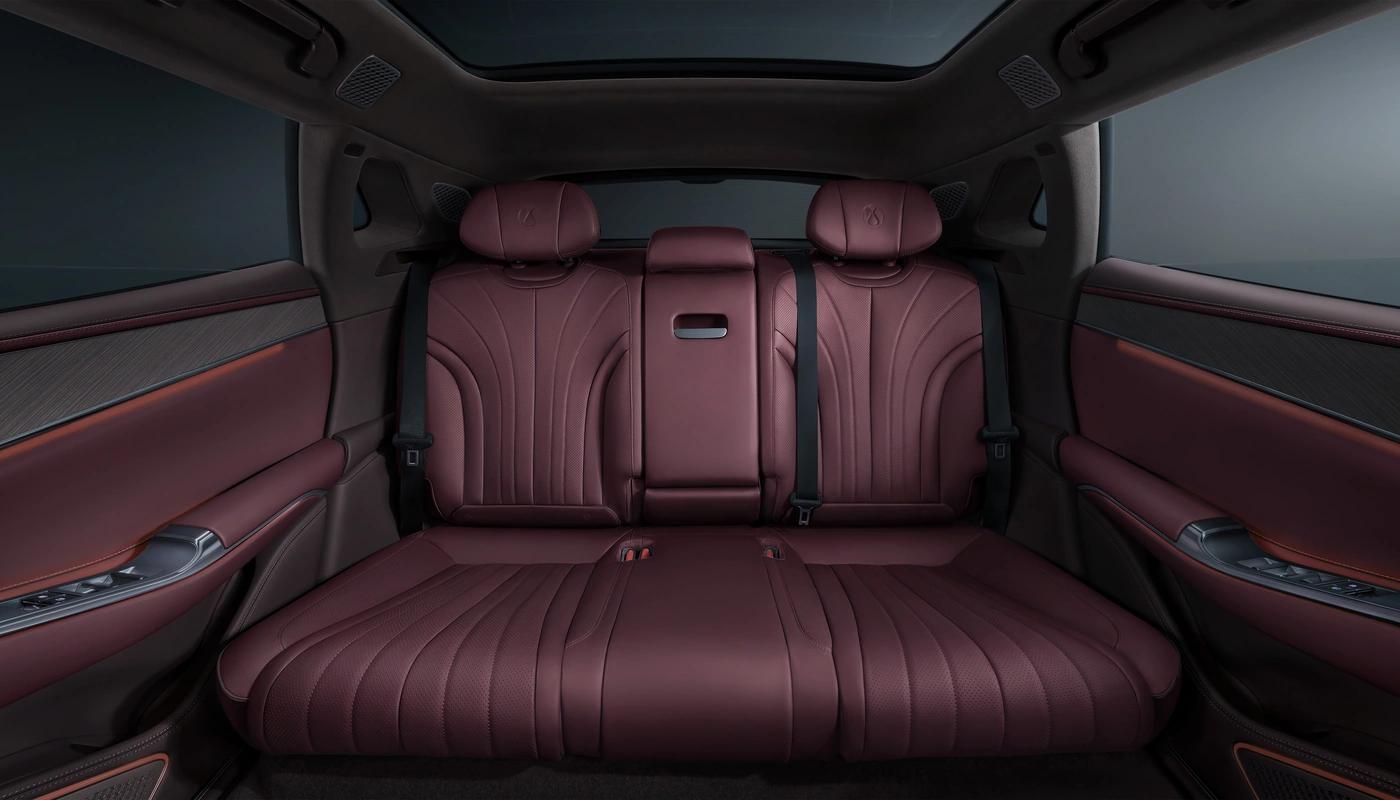 Denza Z9gt - Interior Asientos Traseros