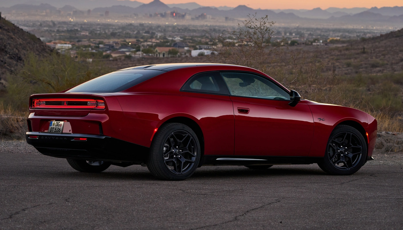Dodge Charger 2 Door - Contexto Entorno Real Contexto Aparcado Exterior Trasera Izquierda Exterior Lateral Derecha