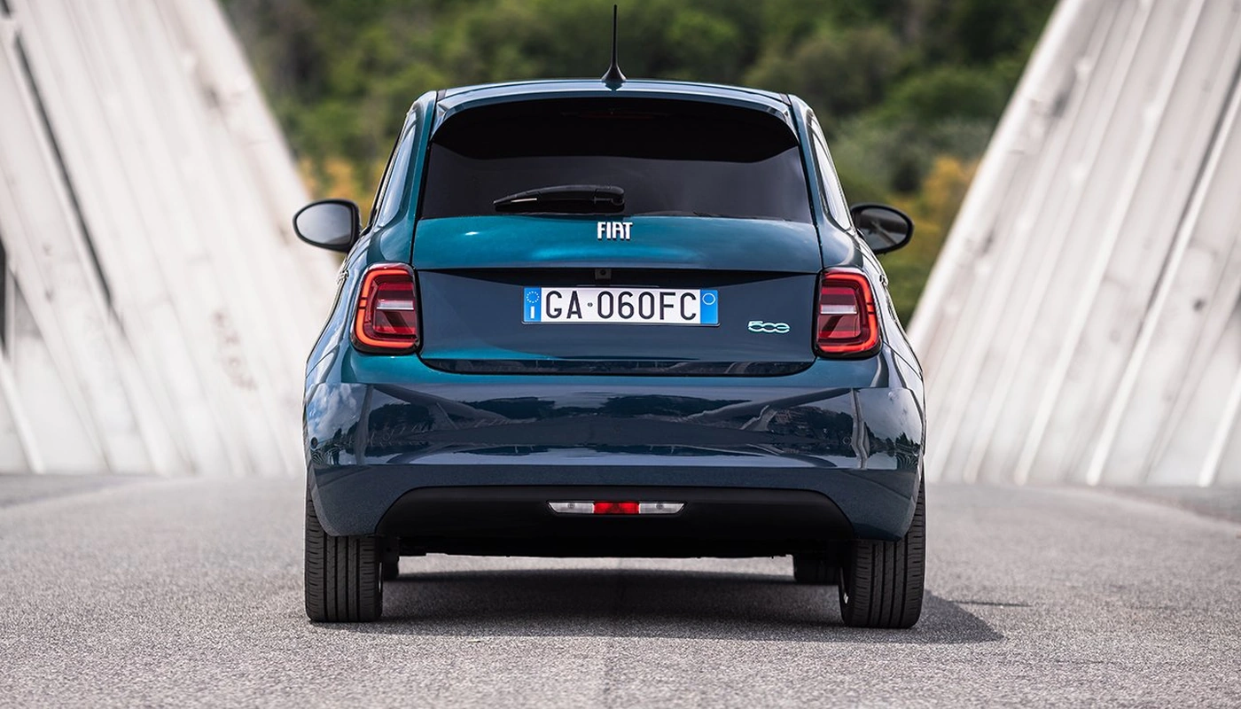 Fiat 500e - Contexto Entorno Real Contexto Aparcado Exterior Trasera