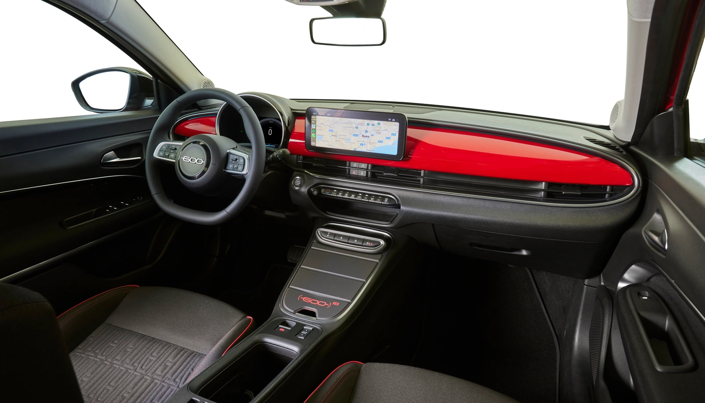 Fiat 600e - Interior Salpicadero Interior Pantalla Central Interior Volante