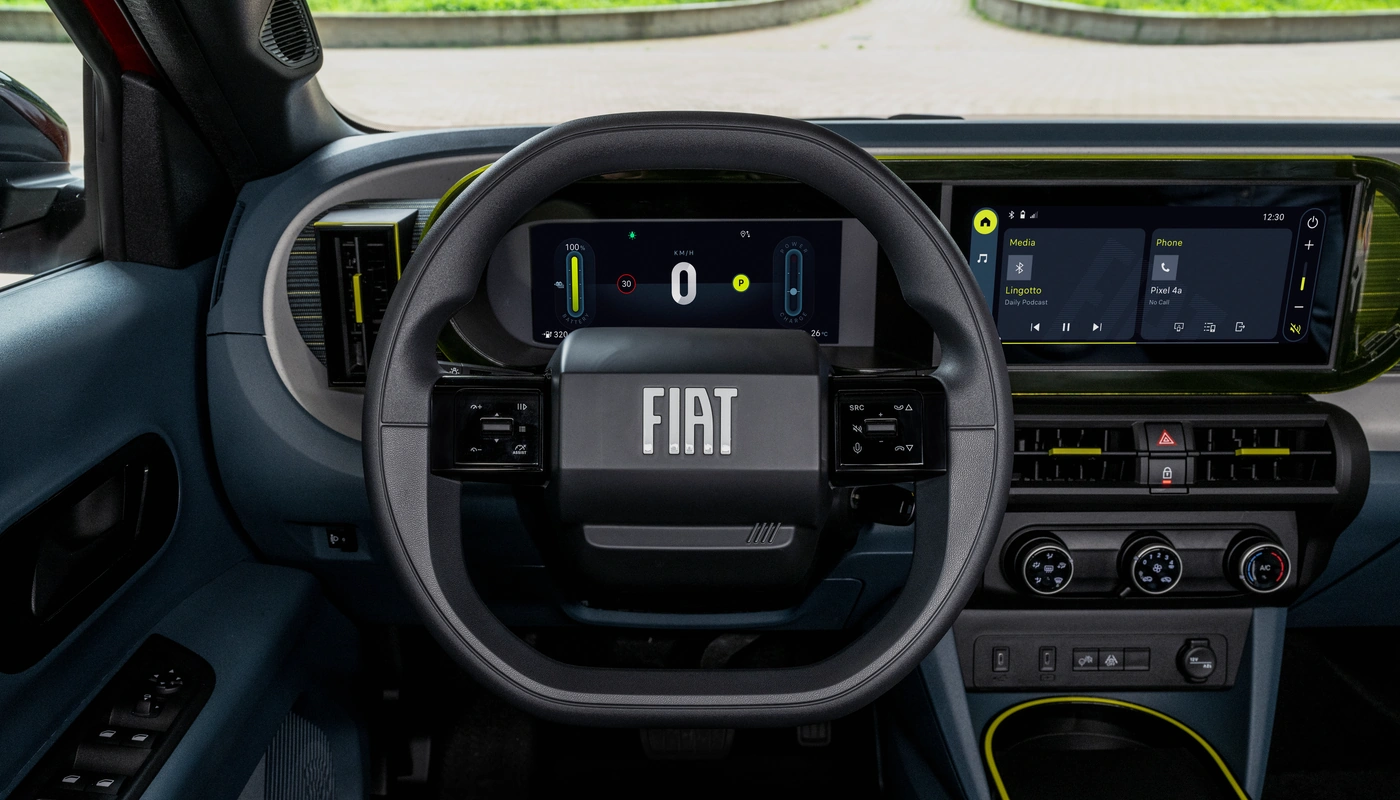 Fiat Grande Panda - Interior Volante