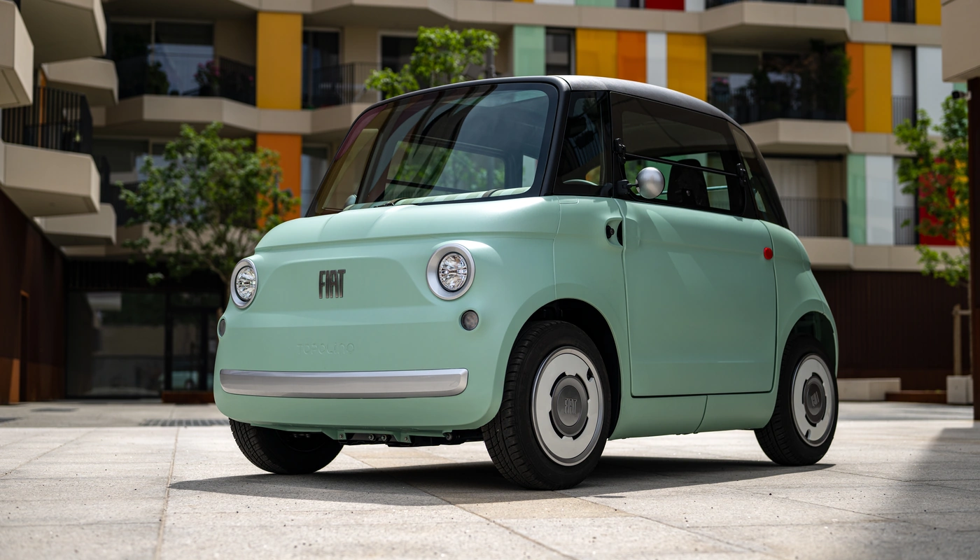 Fiat Topolino - Contexto Entorno Real Contexto Aparcado Exterior Frontal Izquierda