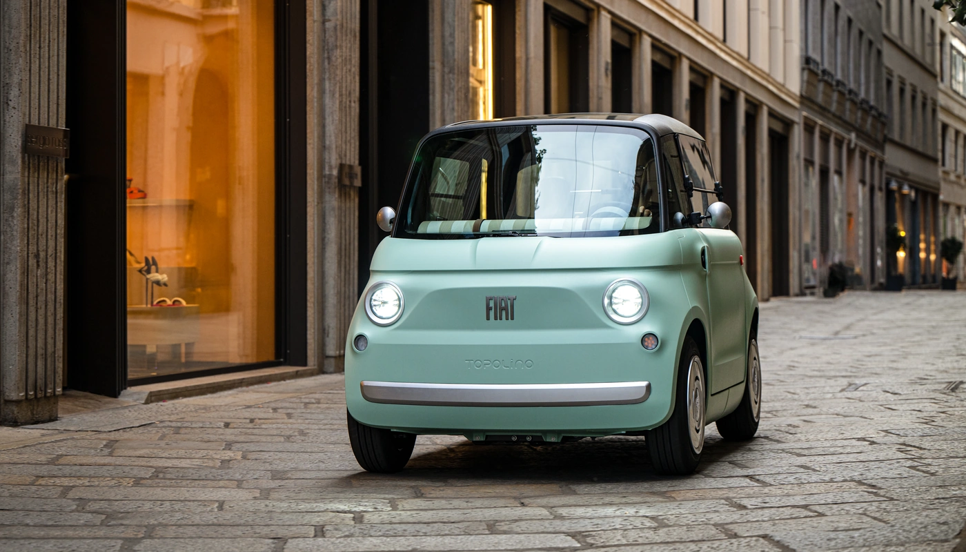 Fiat Topolino - Contexto Entorno Real Contexto Conduciendo Exterior Frontal