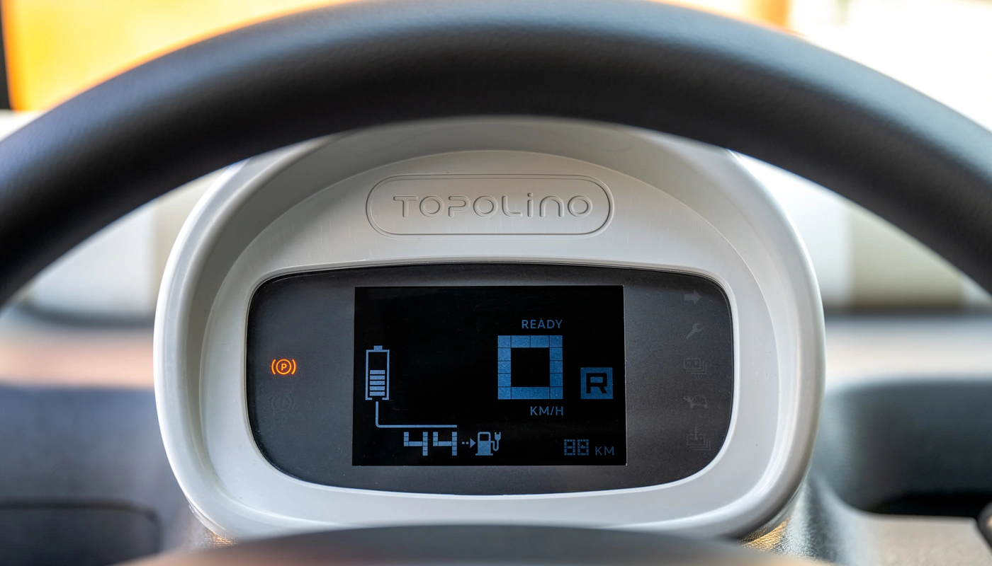 Fiat Topolino - Interior Salpicadero