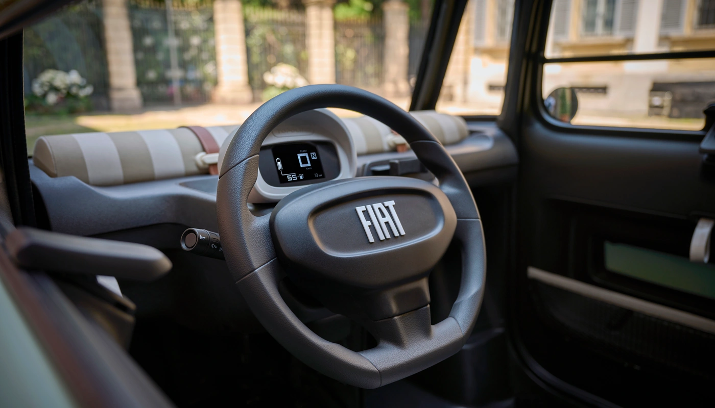 Fiat Topolino - Interior Salpicadero Interior Volante
