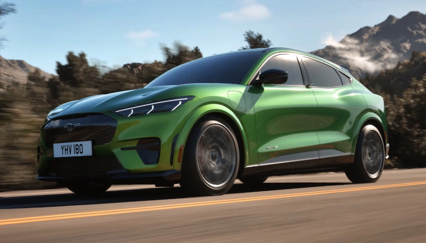 Ford Mustang Mach E - Contexto Entorno Real Contexto Conduciendo Exterior Lateral Izquierda