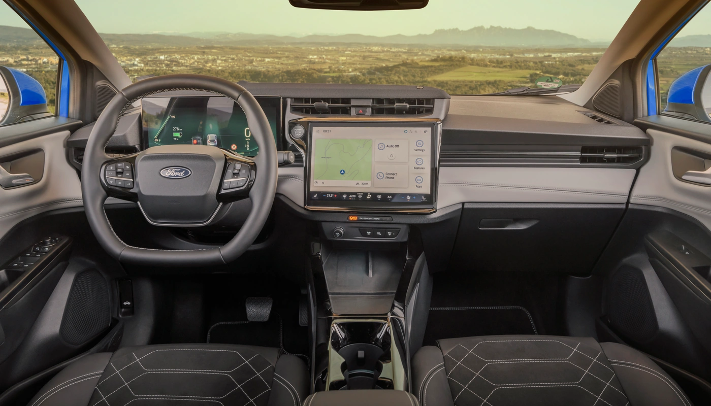 Ford Puma Gen E - Interior Salpicadero Interior Asientos Delanteros Interior Pantalla Central Interior Volante