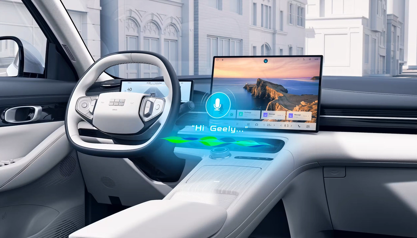 Geely E5 - Interior Pantalla Central