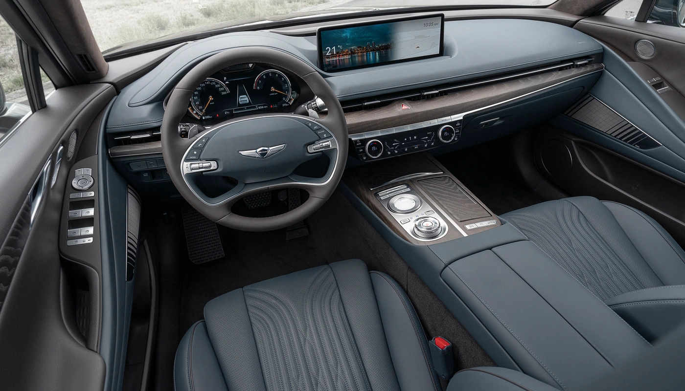 Genesis G80 - Interior Asientos Delanteros