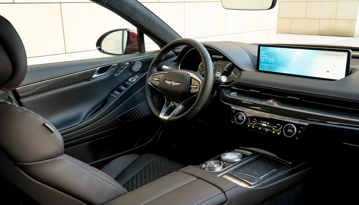Genesis G80 - Interior Pantalla Central