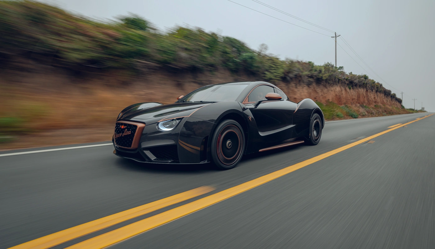 Hispano Suiza Carmen Boulogne - Contexto Entorno Real Contexto Conduciendo Exterior Frontal Izquierda