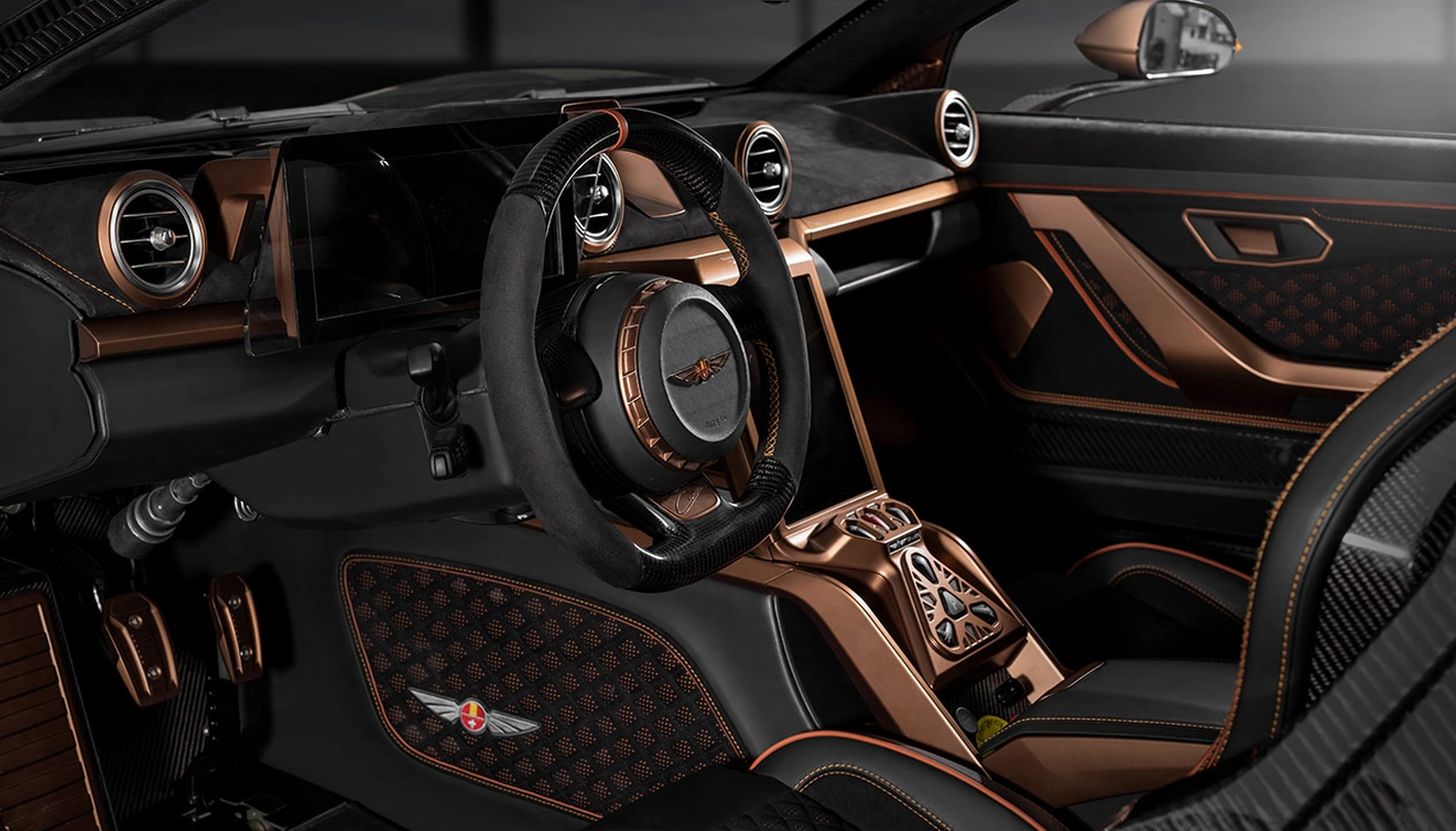 Hispano Suiza Carmen Boulogne - Interior Salpicadero Interior Pantalla Central Interior Volante