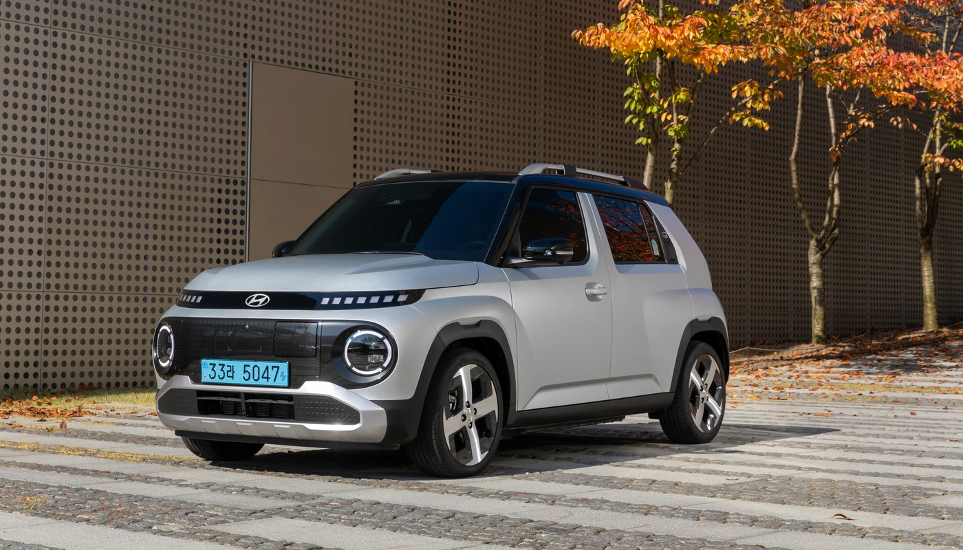 Hyundai Inster - Contexto Entorno Real Contexto Aparcado Exterior Frontal Izquierda