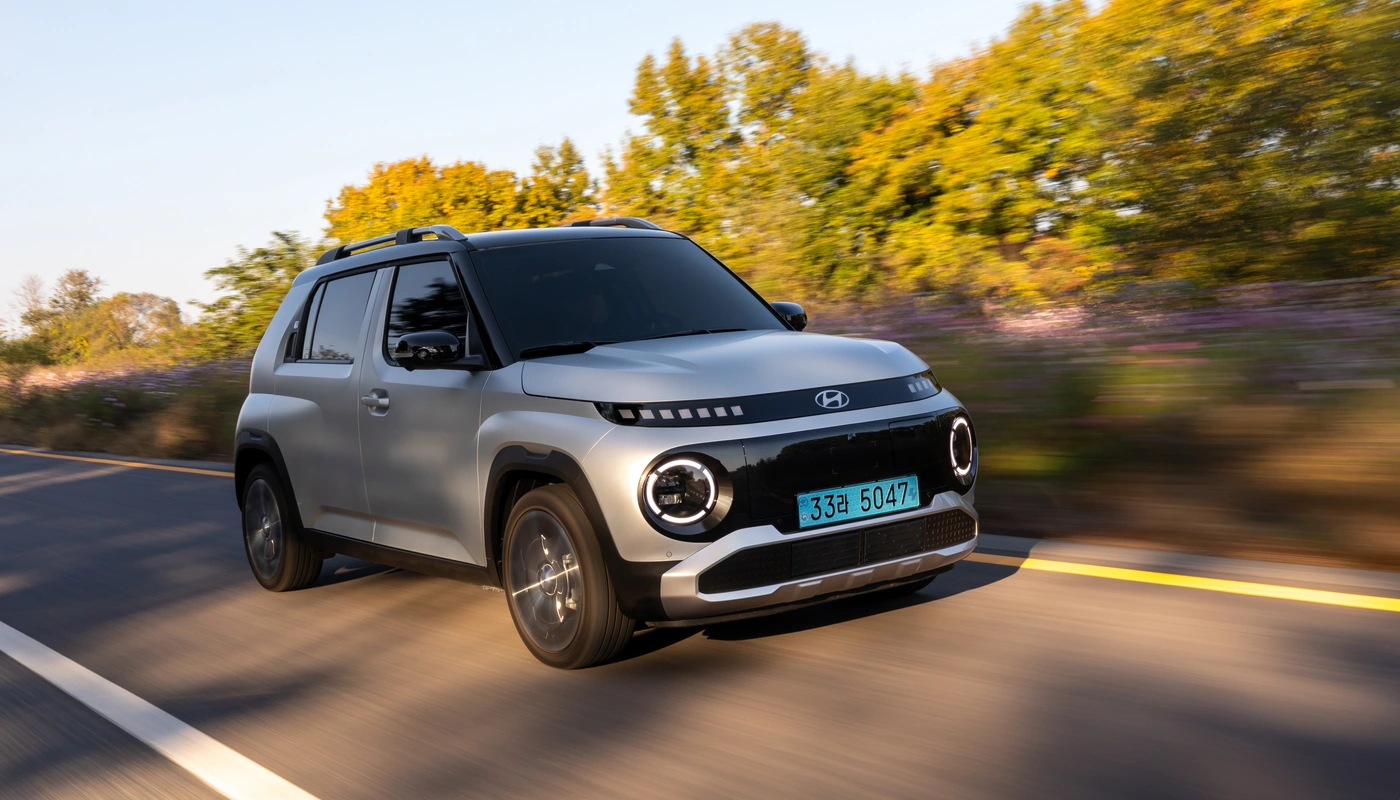 Hyundai Inster - Contexto Entorno Real Contexto Conduciendo Exterior Frontal Derecha