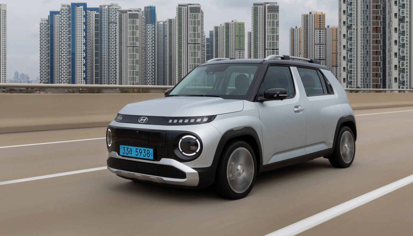 Hyundai Inster - Contexto Entorno Real Contexto Conduciendo Exterior Frontal Izquierda