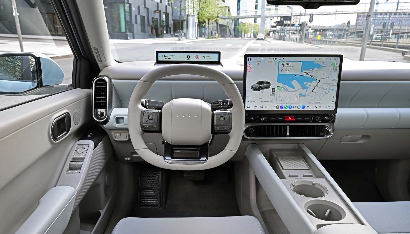 Hyundai Ioniq 3 - Interior Salpicadero Interior Pantalla Central Interior Volante
