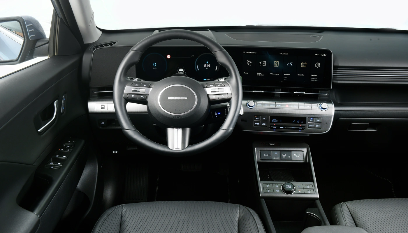 Hyundai Kona Ii - Interior Salpicadero Interior Pantalla Central Interior Volante