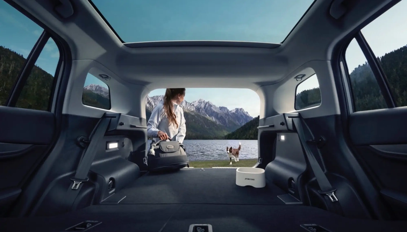 Jaecoo 5 Ev - Interior Detalle Almacenamiento Maletero