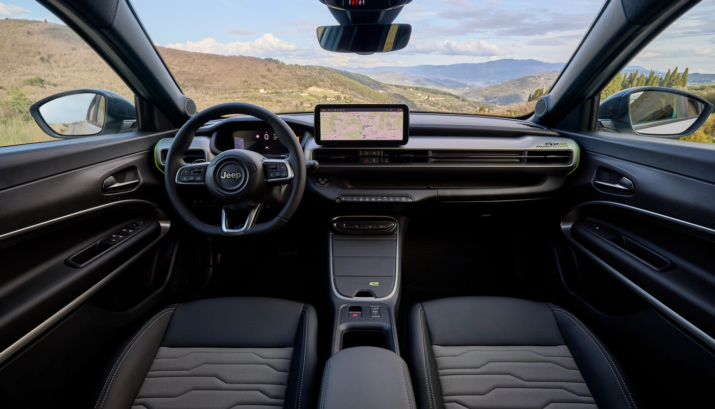 Jeep Avenger - Interior Salpicadero Interior Pantalla Central Interior Volante