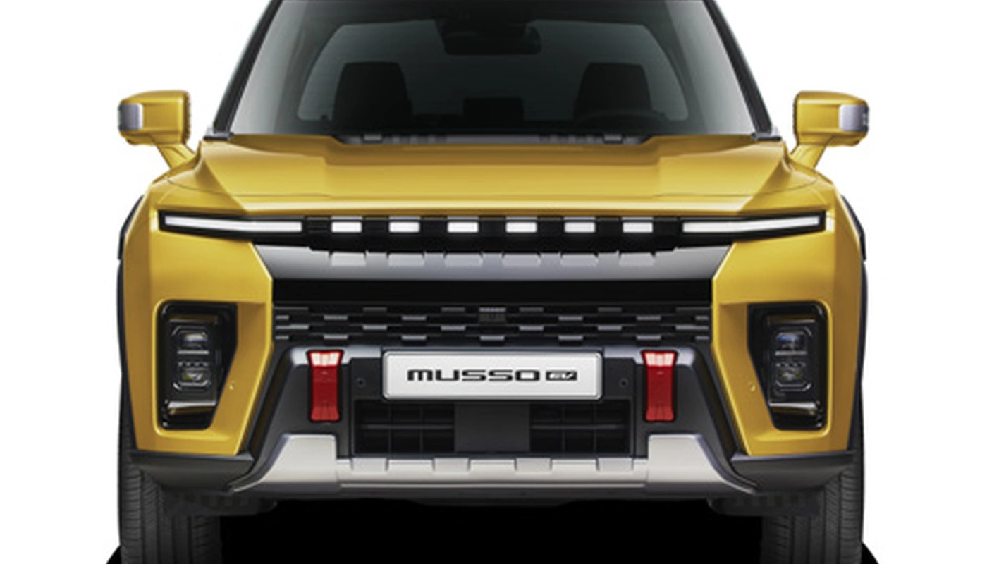 Kgm Musso Evx - Contexto Estudio Recortado Exterior Frontal