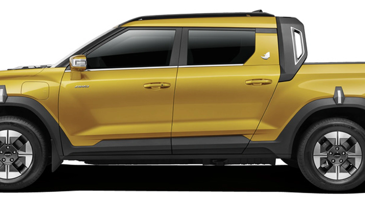 Kgm Musso Evx - Contexto Estudio Recortado Exterior Lateral Izquierda