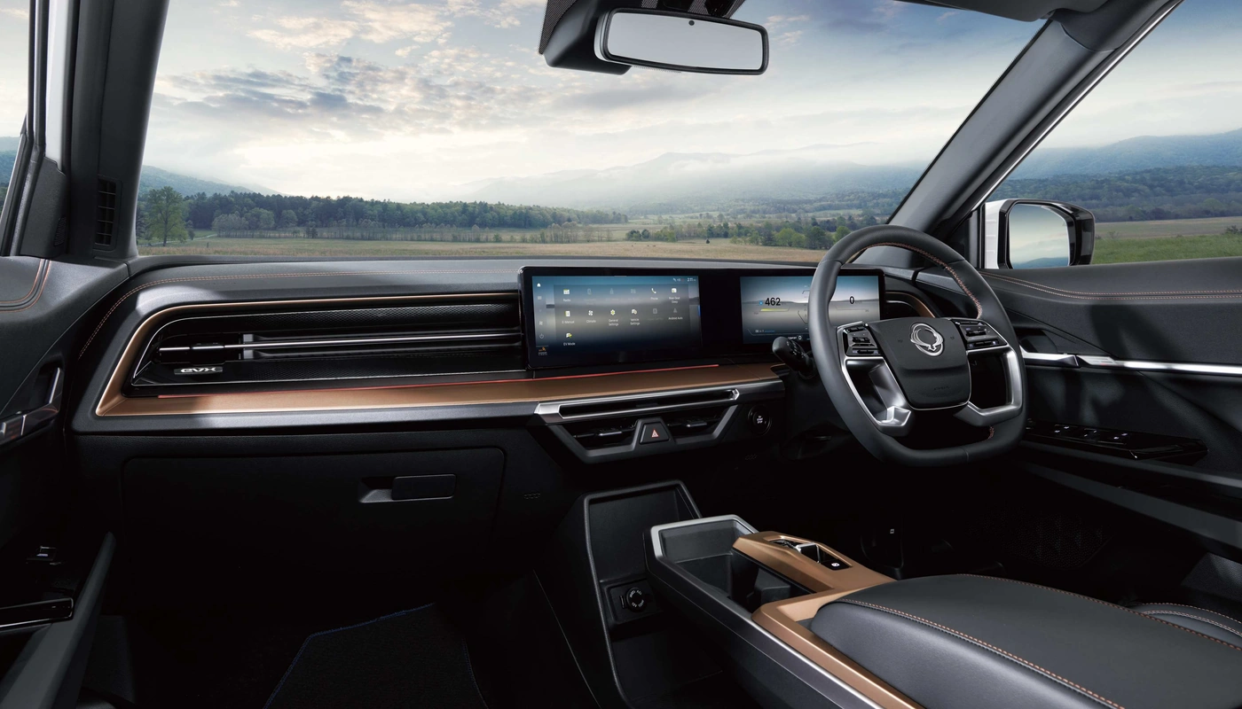 Kgm Torres Evx - Interior Salpicadero Interior Pantalla Central Interior Volante