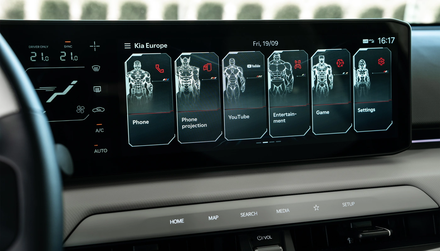 Kia Ev4 Fastback - Interior Pantalla Central