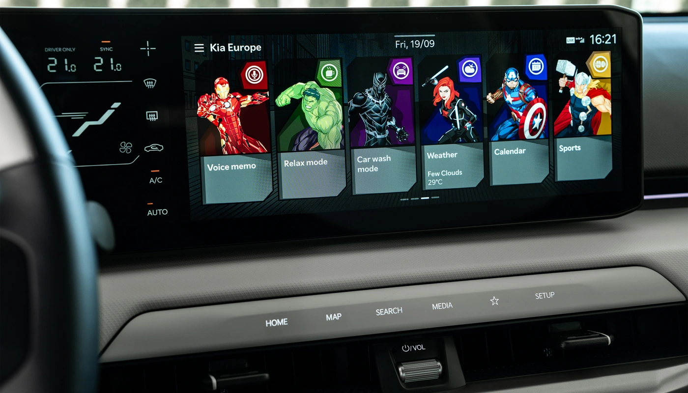 Kia Ev4 - Interior Pantalla Central