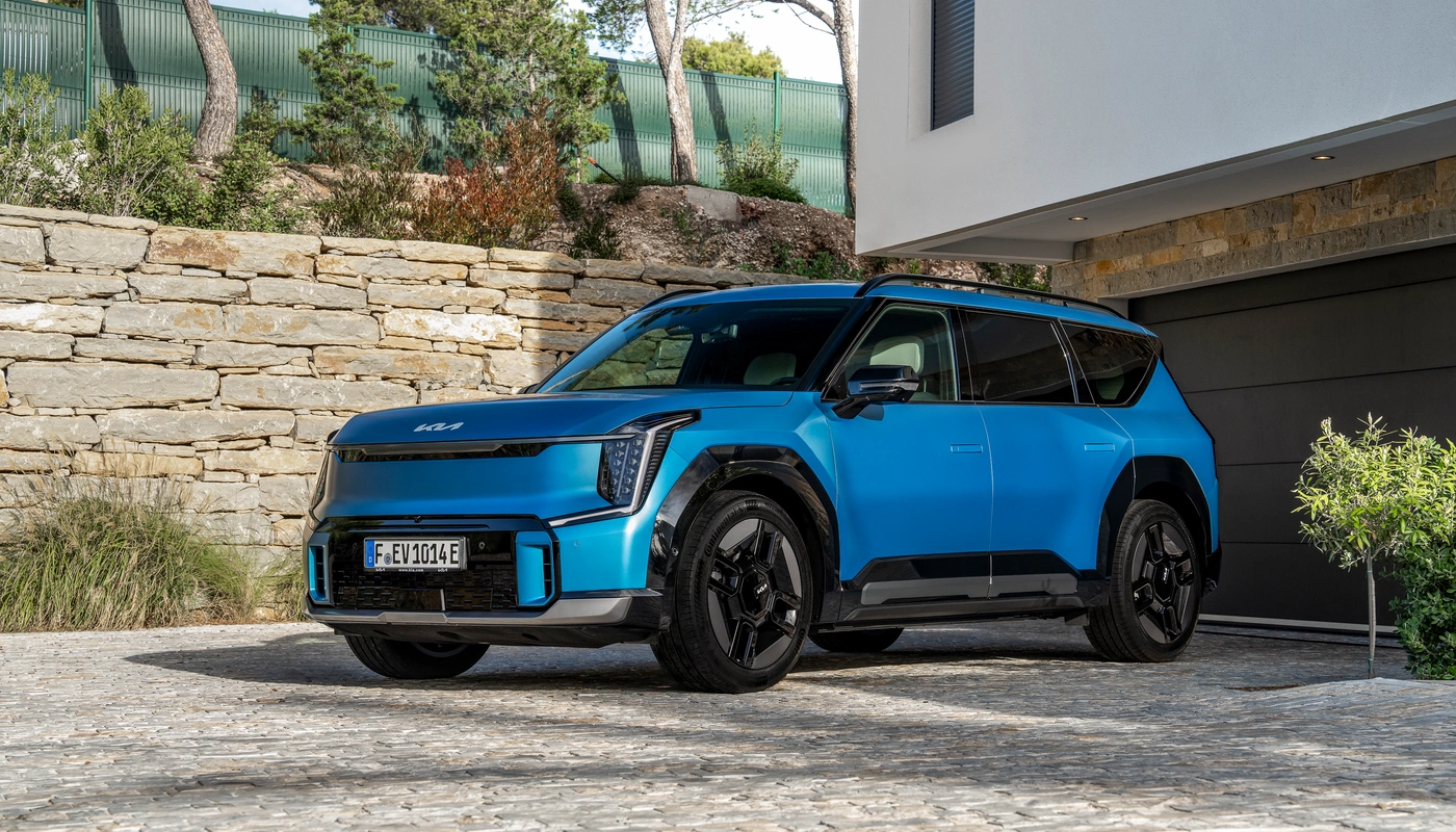 Kia Ev9 - Contexto Entorno Real Contexto Aparcado Exterior Lateral Izquierda