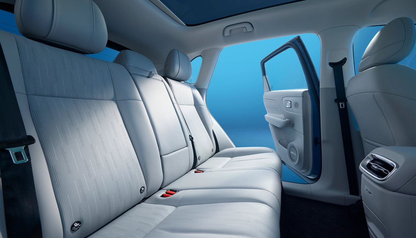 Leapmotor B10 - Interior Asientos Traseros