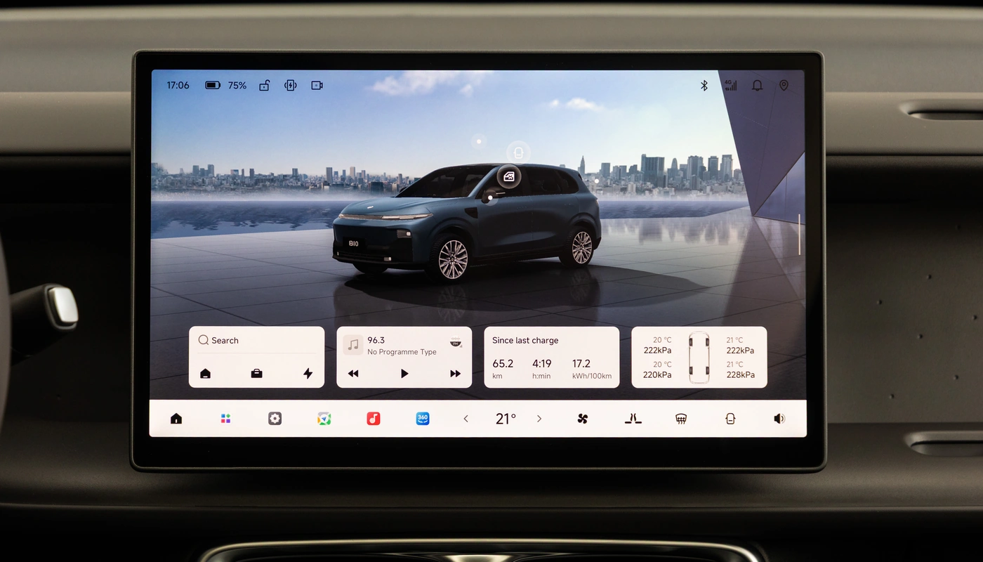 Leapmotor B10 - Interior Pantalla Central