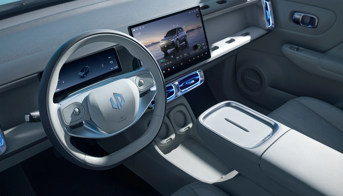 Leapmotor B10 - Interior Salpicadero Interior Pantalla Central Interior Volante