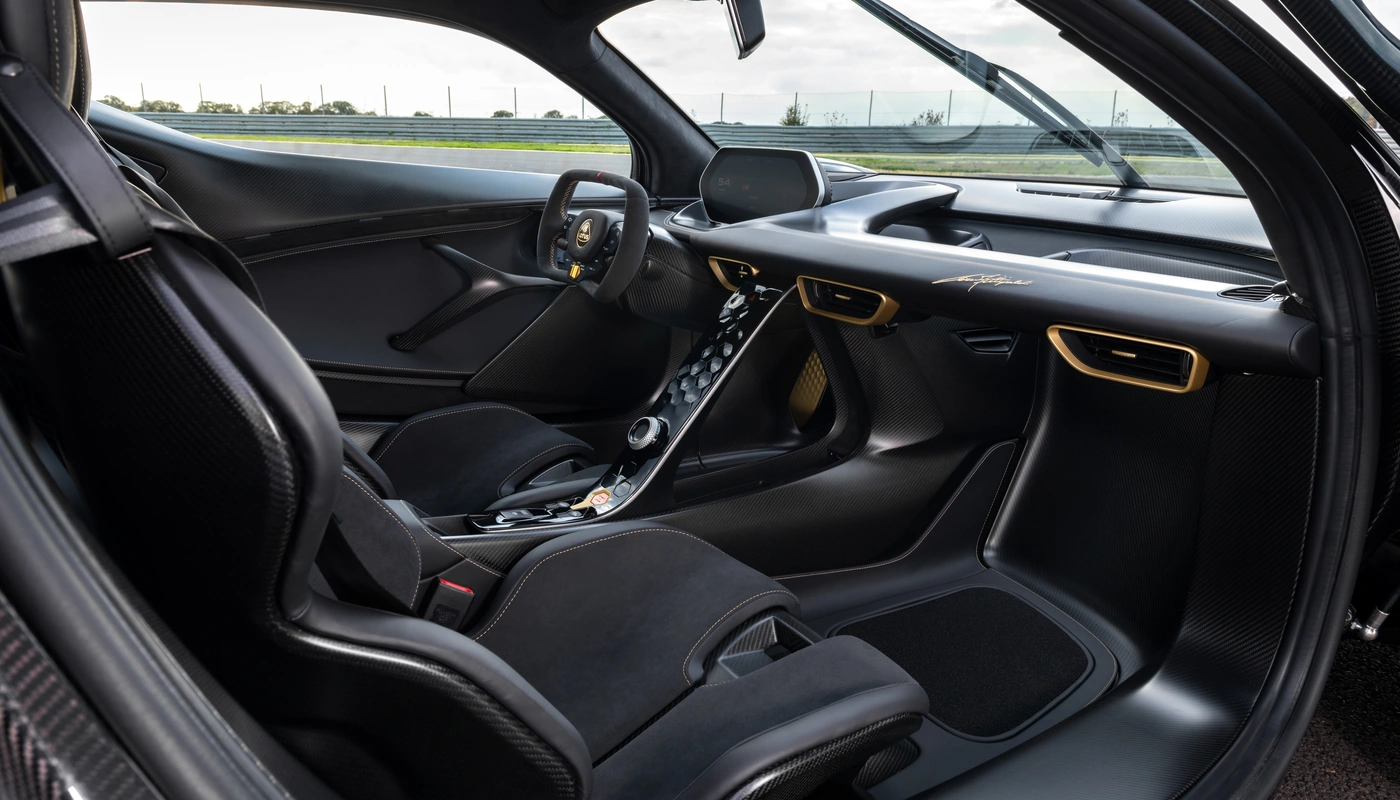 Lotus Evija - Interior Detalle