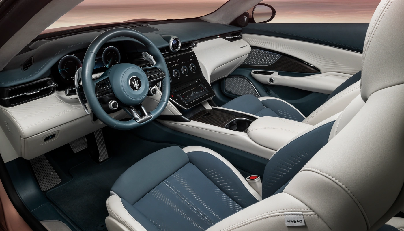 Maserati Grancabrio - Interior Asientos Delanteros
