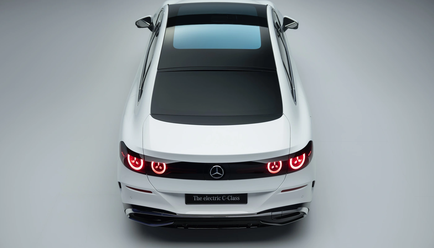 Mercedes Benz C - Contexto Estudio Exterior Trasera Exterior Superior