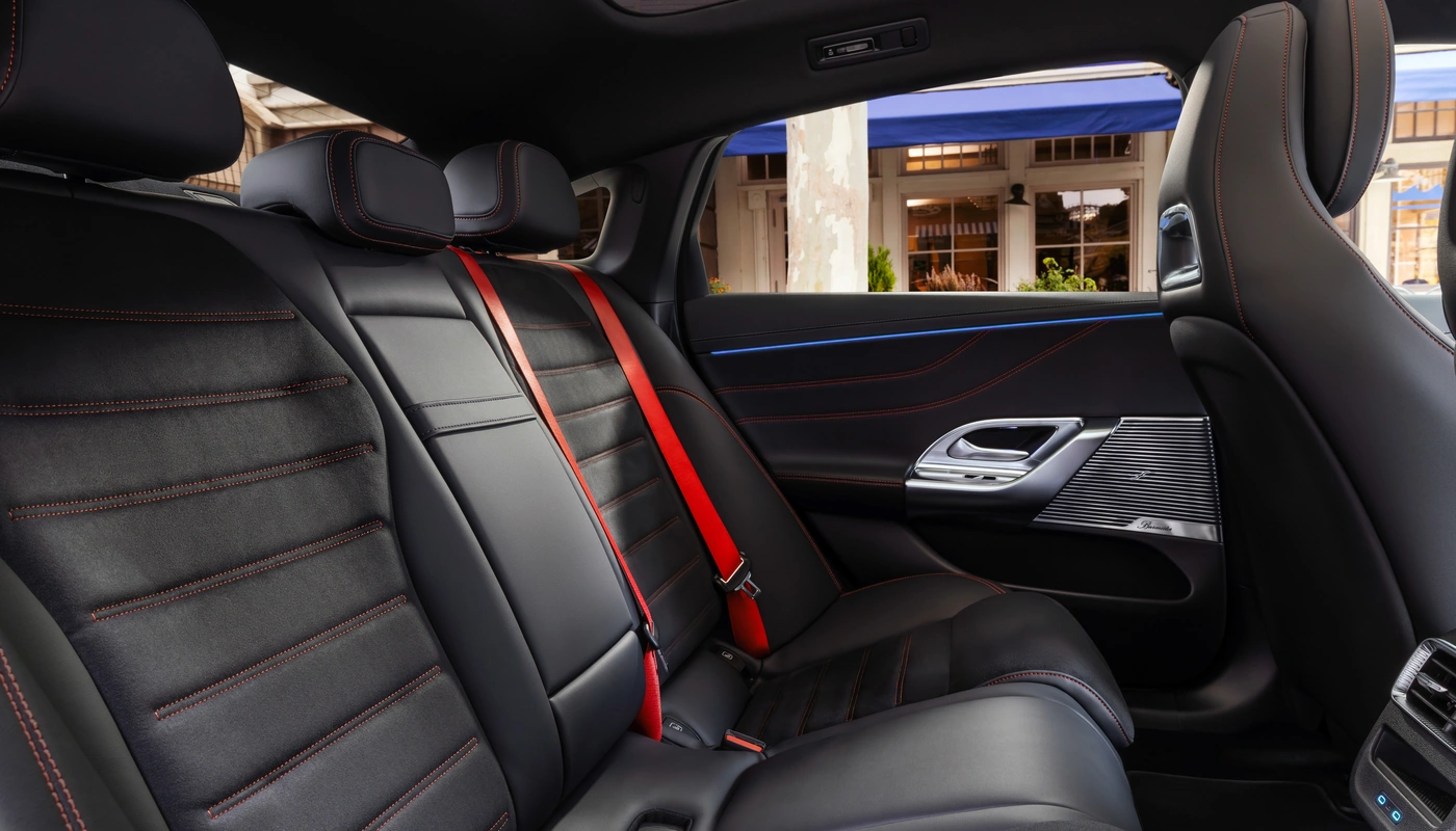 Mercedes Benz C - Interior Asientos Traseros