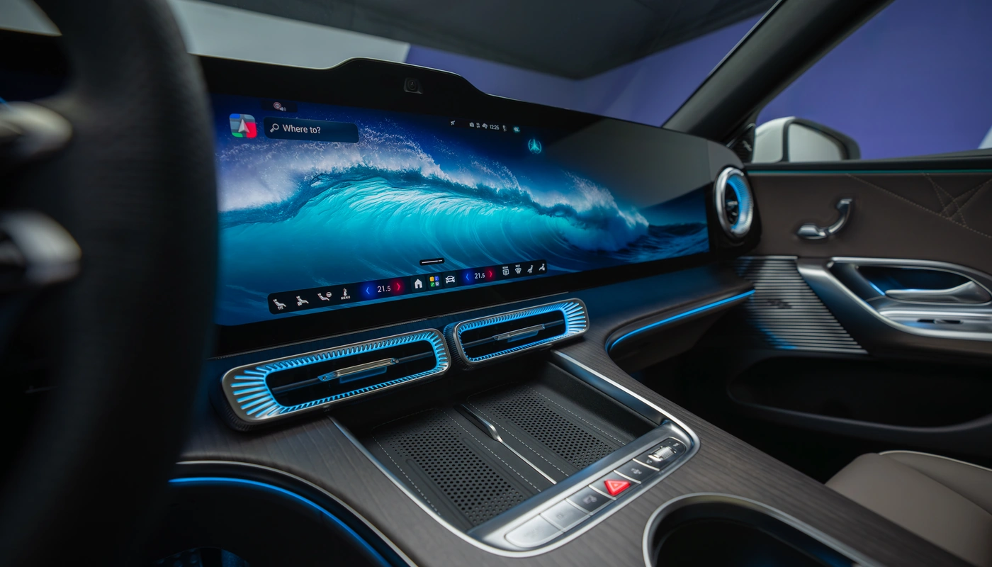 Mercedes Benz C - Interior Pantalla Central