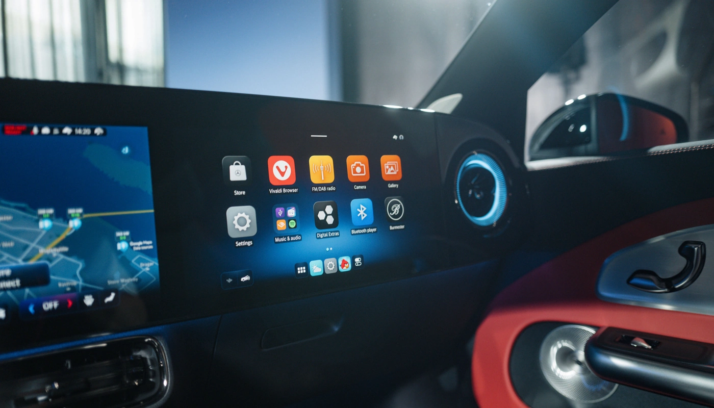 Mercedes Benz Cla Shooting Brake - Interior Pantalla Central